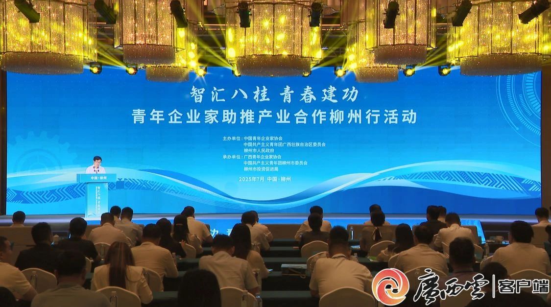 2025“智汇八桂 青春建功”青年企业家助推产业合作柳州行活动举办